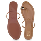 Noor Beige Flats