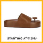 Bobble Head Tan Thong Platform
