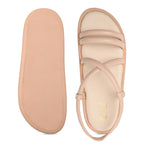 Peach Strappy Platform