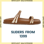 Rivet Canvas Tan Slider
