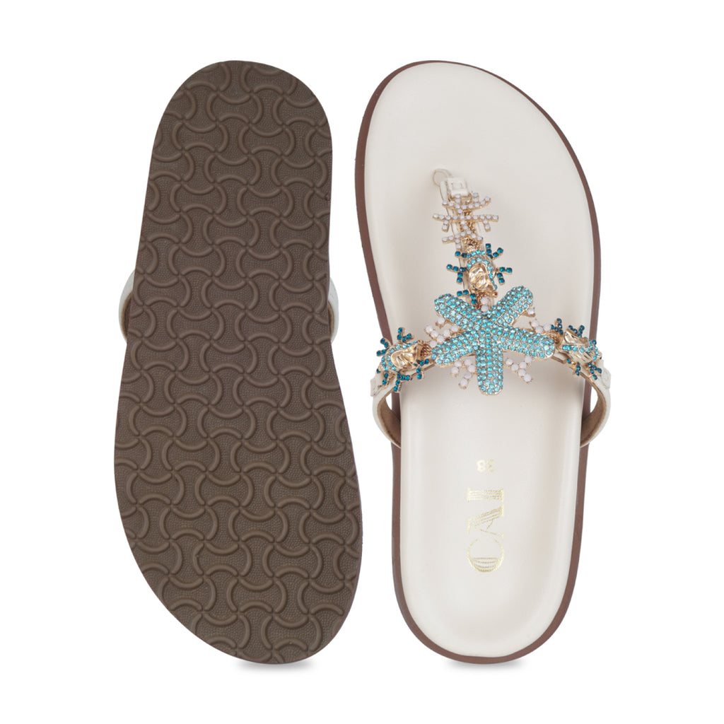 Seastar Blue Cream Slider