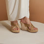 Leheré Gold Wedge