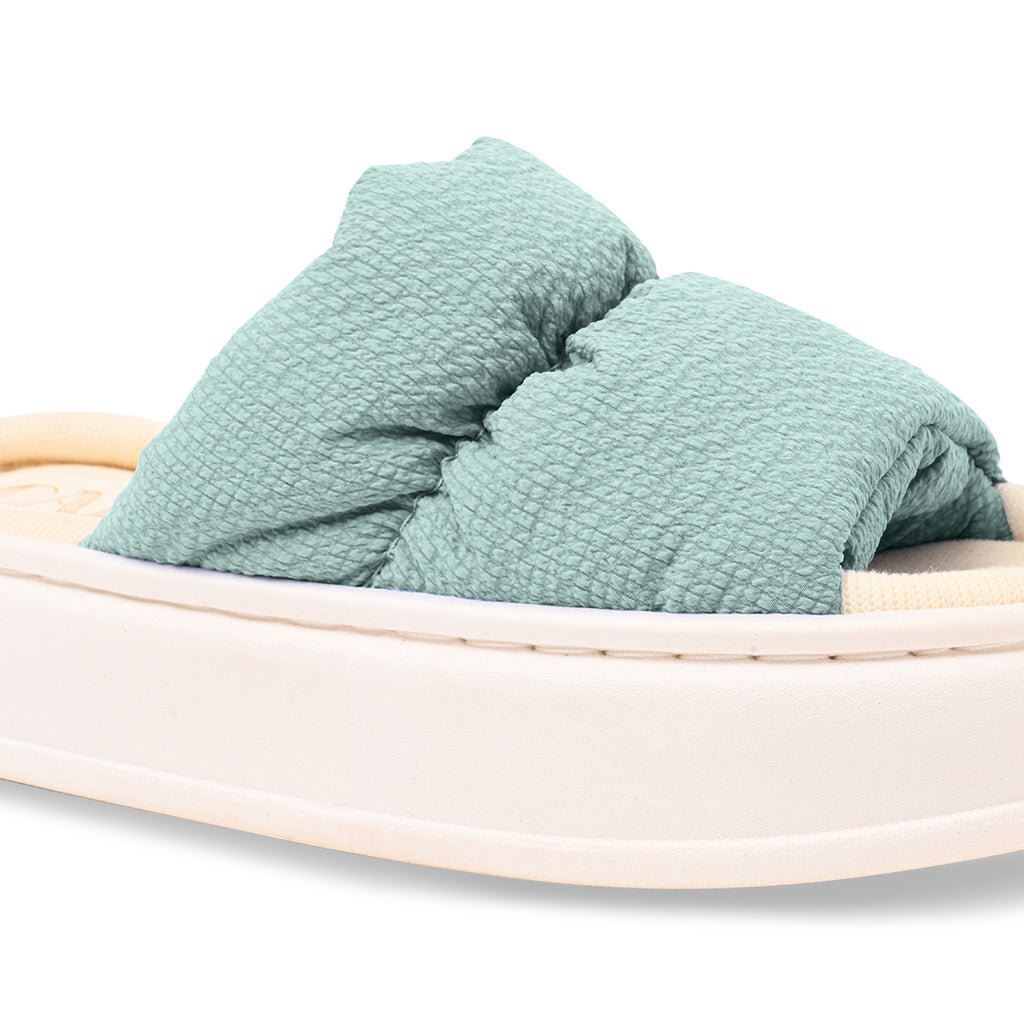 Spongy Mint Slip On