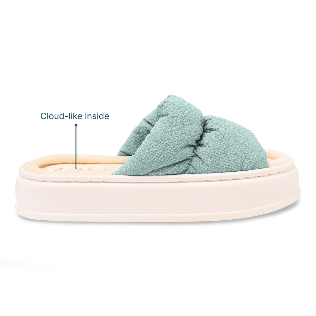 Spongy Mint Slip On