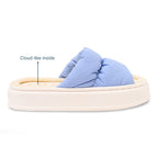 Spongy Sky Blue Slip On