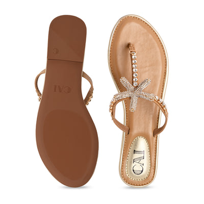 Starfish Glow Gold Flat