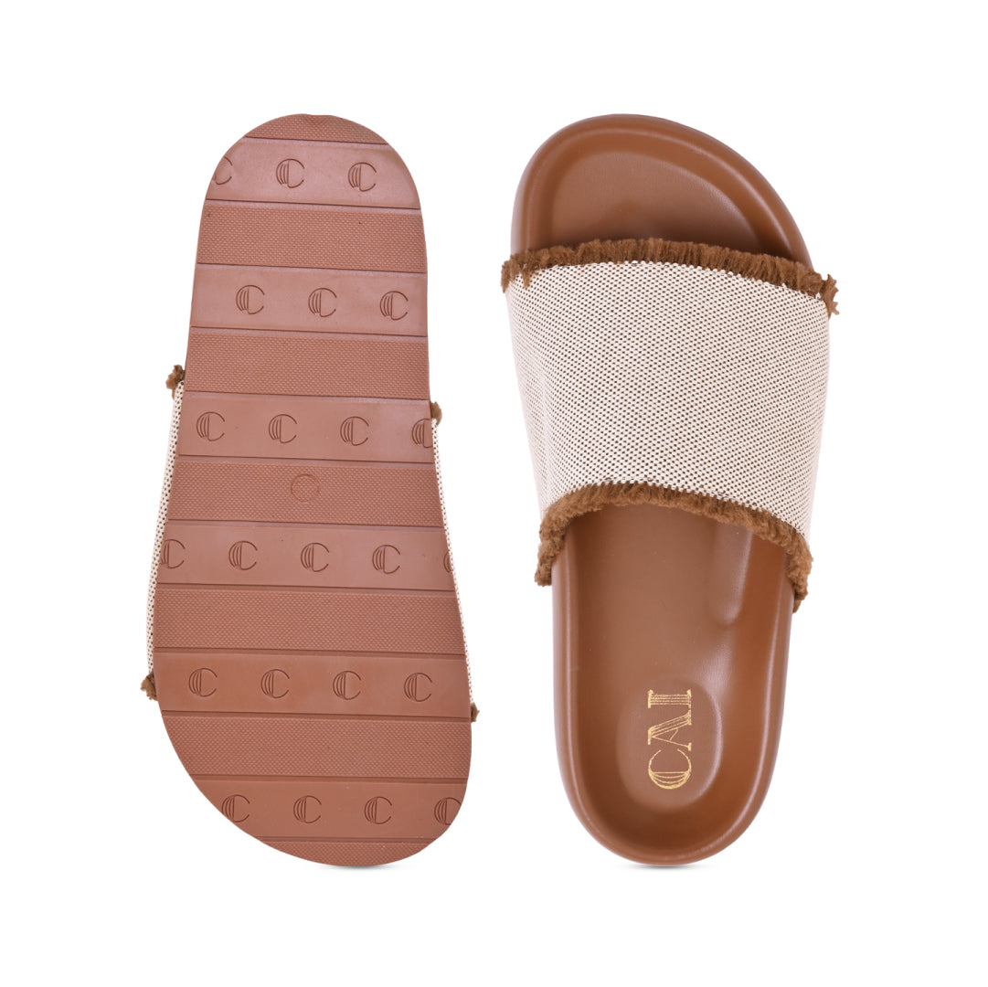 Tan Canvas Slider