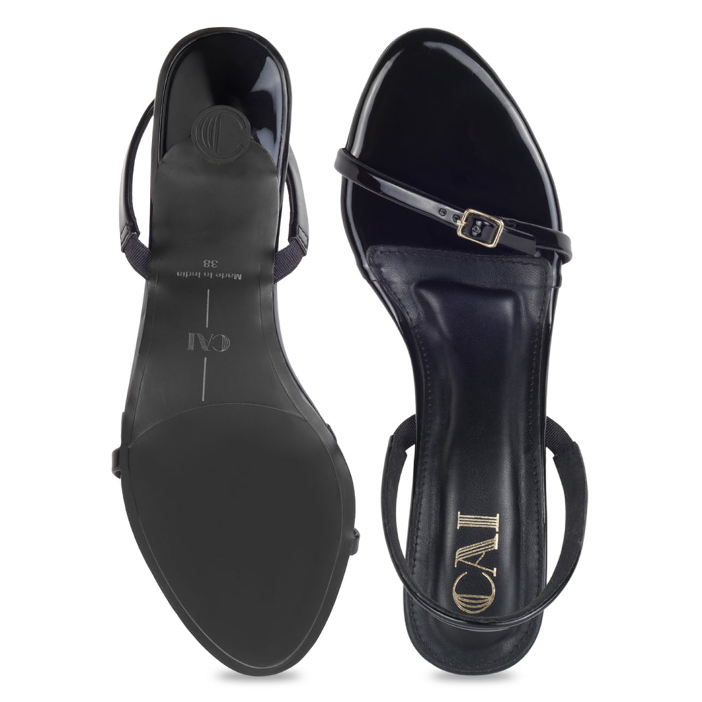 The Essence Black Heels