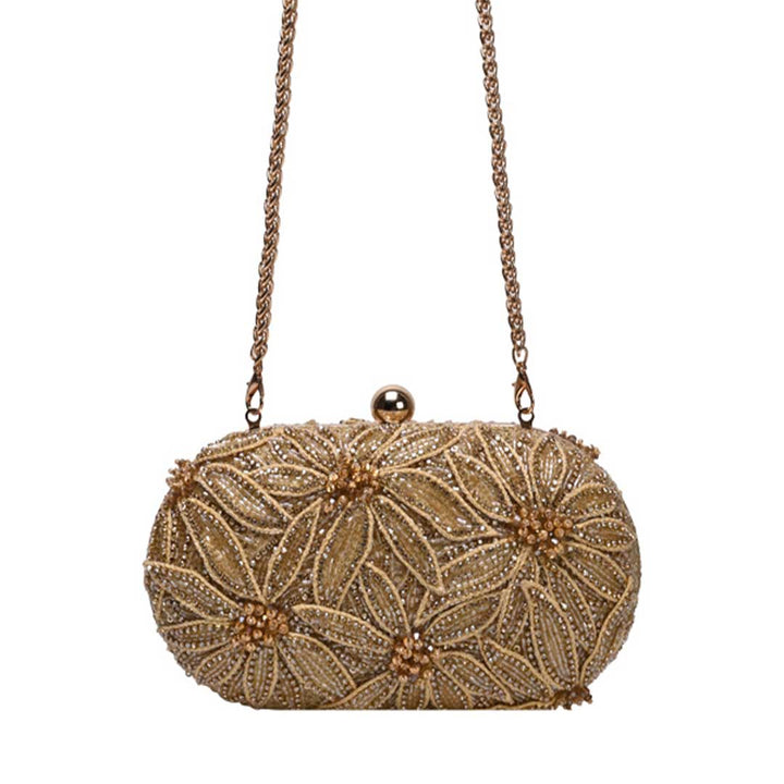 Golden Flower Clutch Bag – The CAI Store