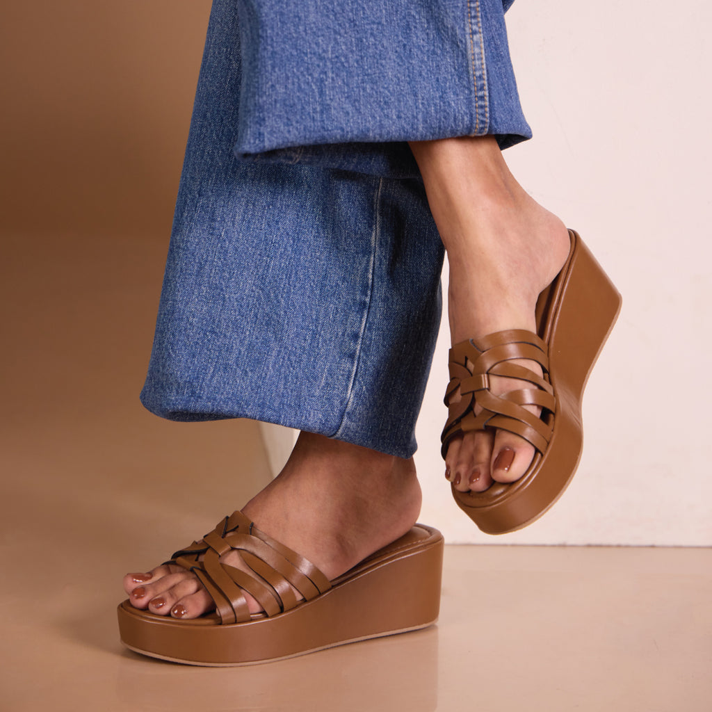 Lazercut Tan Platform
