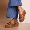 Lazercut Tan Platform