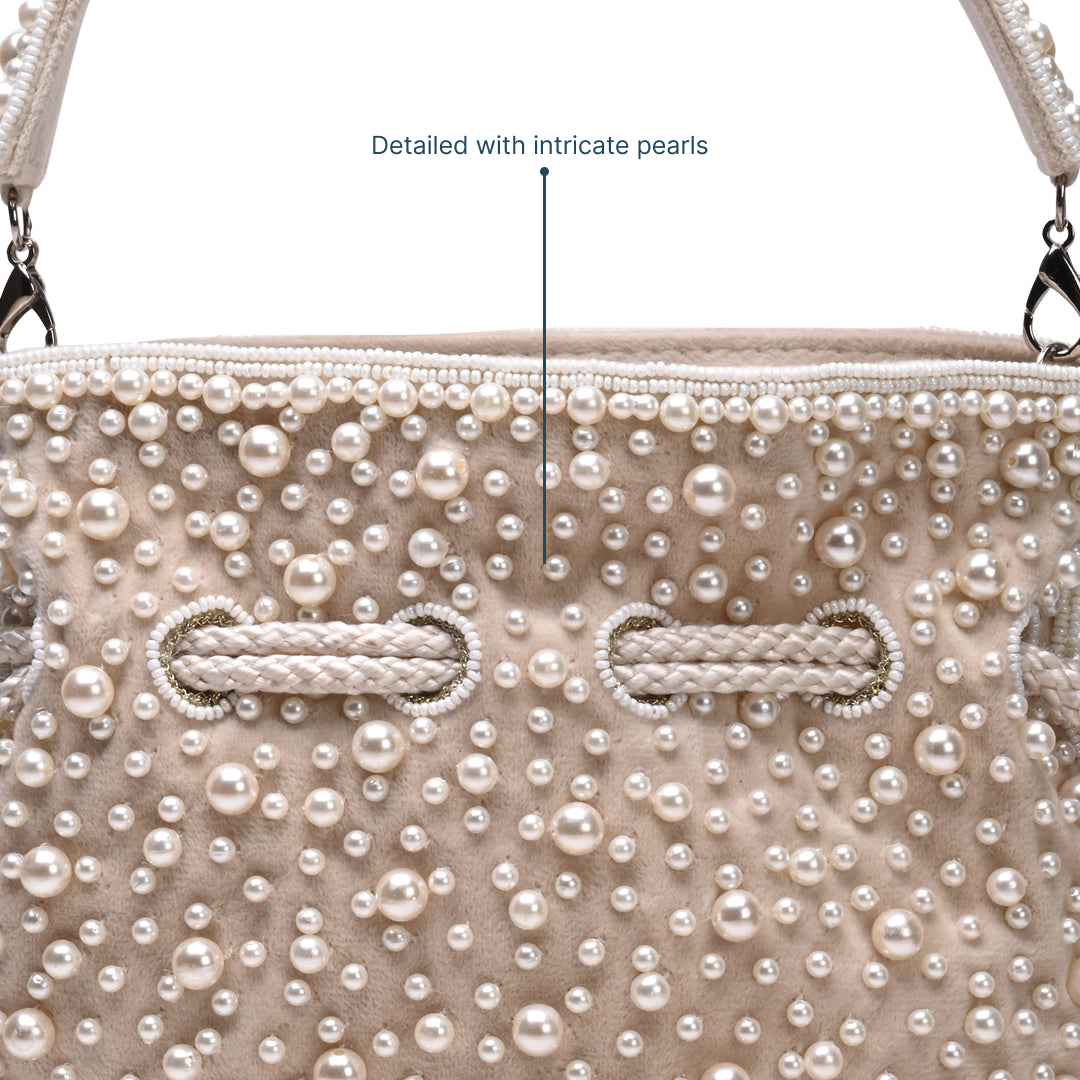 Pearly White Bag