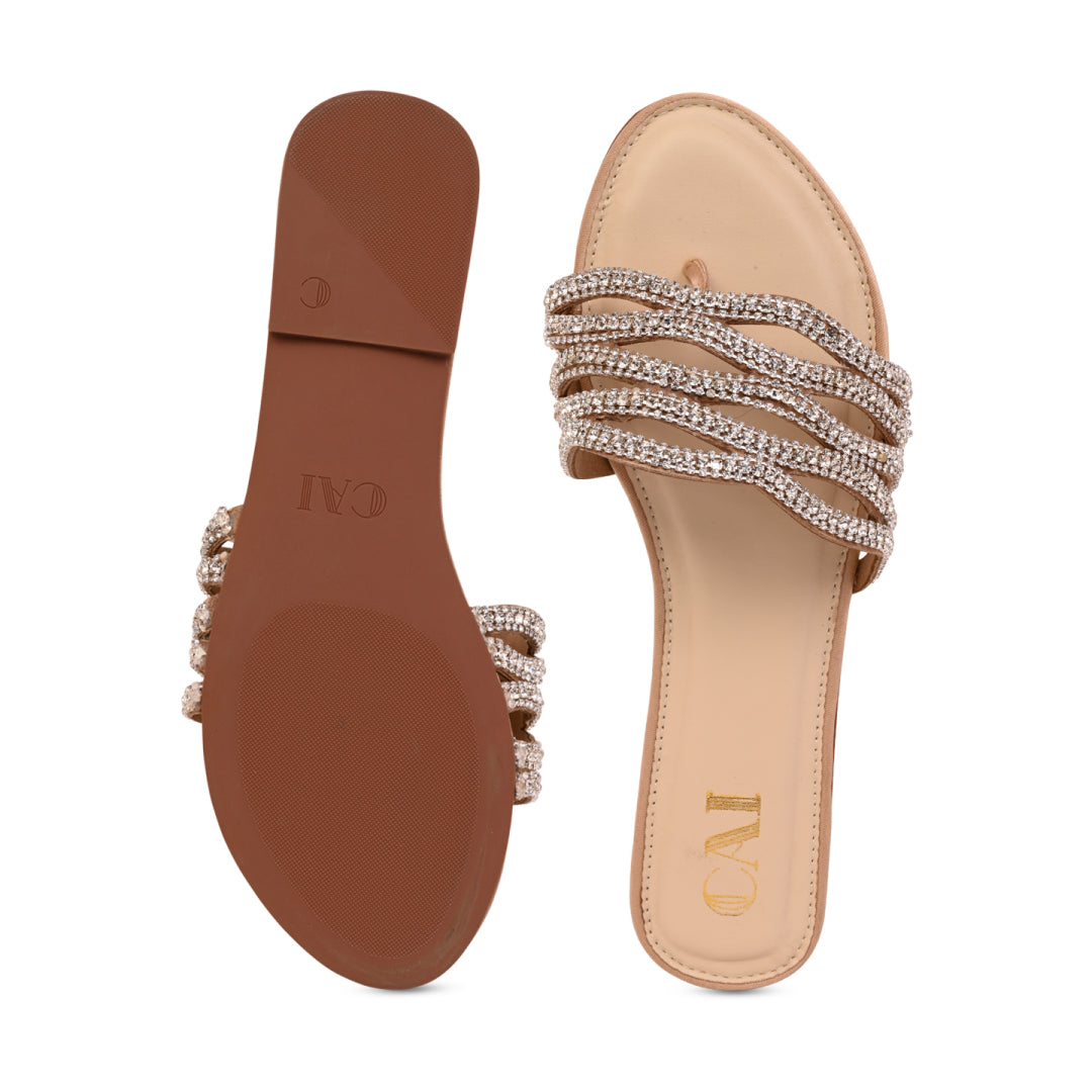 Wavy Shimmer Flat
