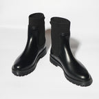 Black Wellington Boots