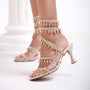 Champagne Crystal Heels