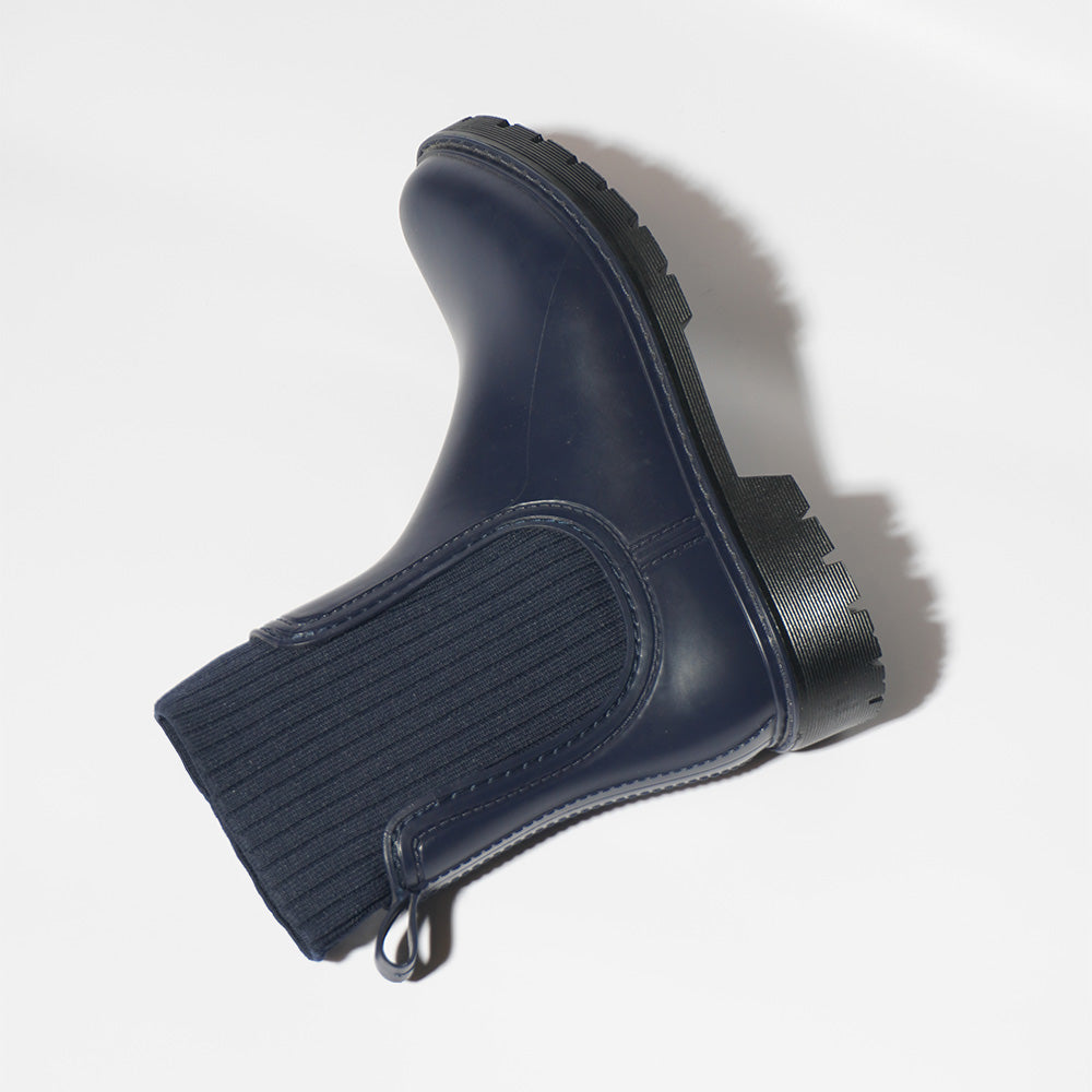 Navy Blue Wellington Boots