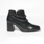 Chunky Metal Chain Boots