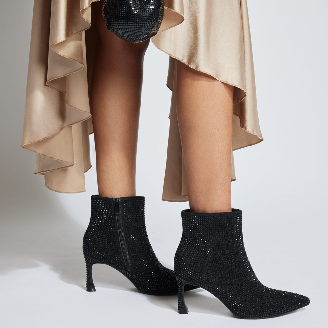 Black Glitter Boots – The CAI Store