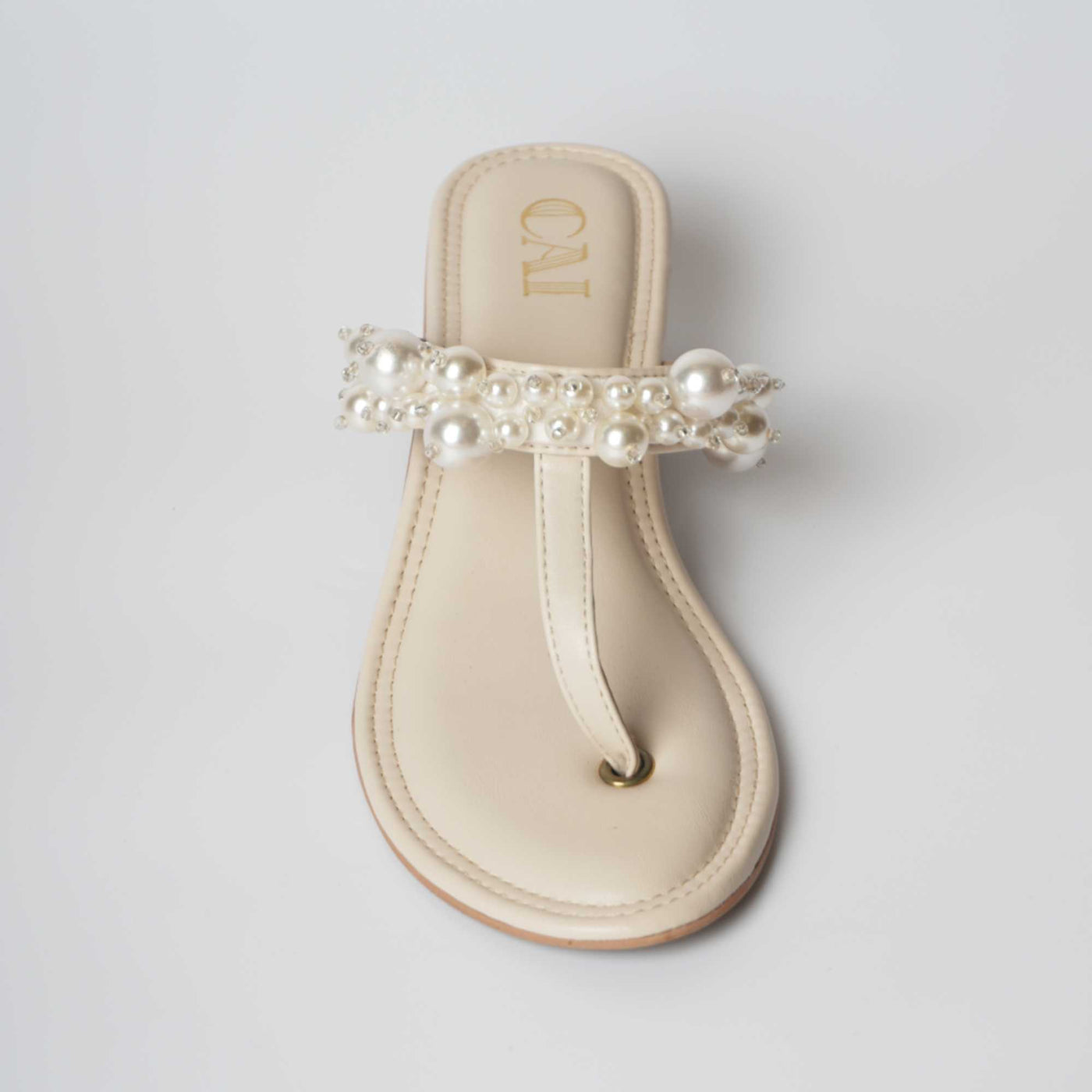 Petite Pearl Heels - Cream