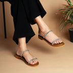 GemGlow Flats- Tan