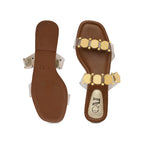 Gold Dome Two Strap Flat