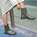 Olive Green Wellington Boots
