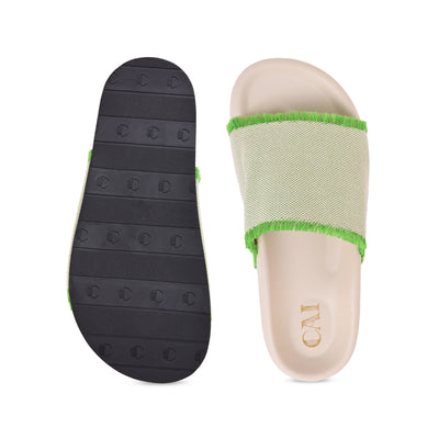 Leafy Green Canvas Slider