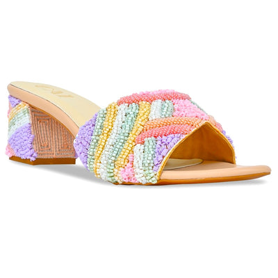 Neo Rainbow Pastel Heels