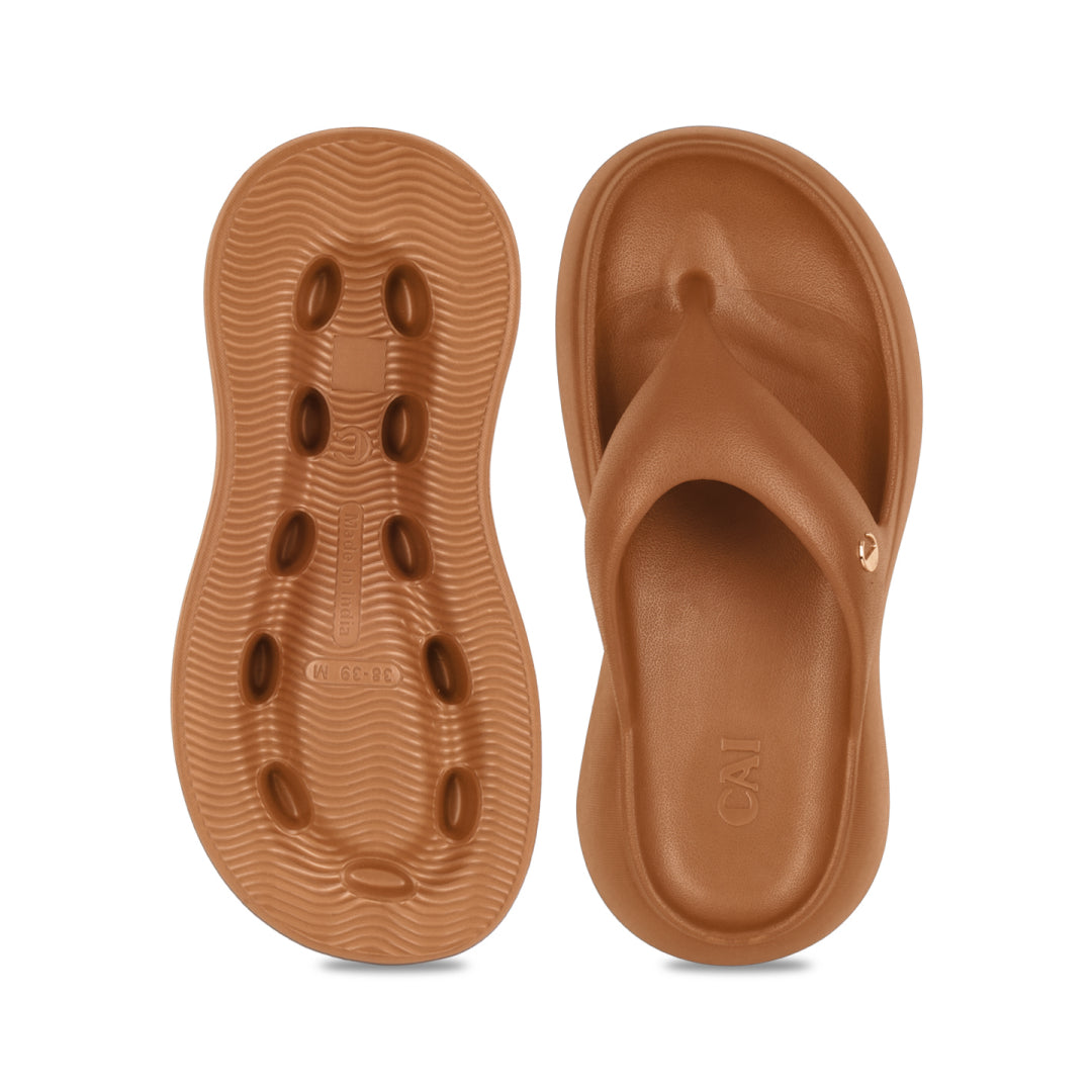 Toffee Tan Thong Slides