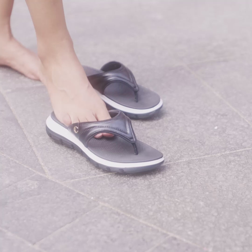 AllDay Glide Black Slides