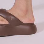 Mocha Mousse Thong Slides