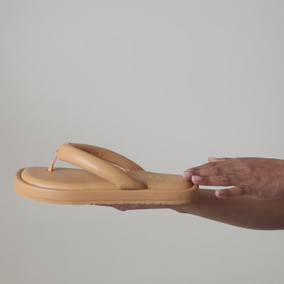 Bouncy Beige Flat