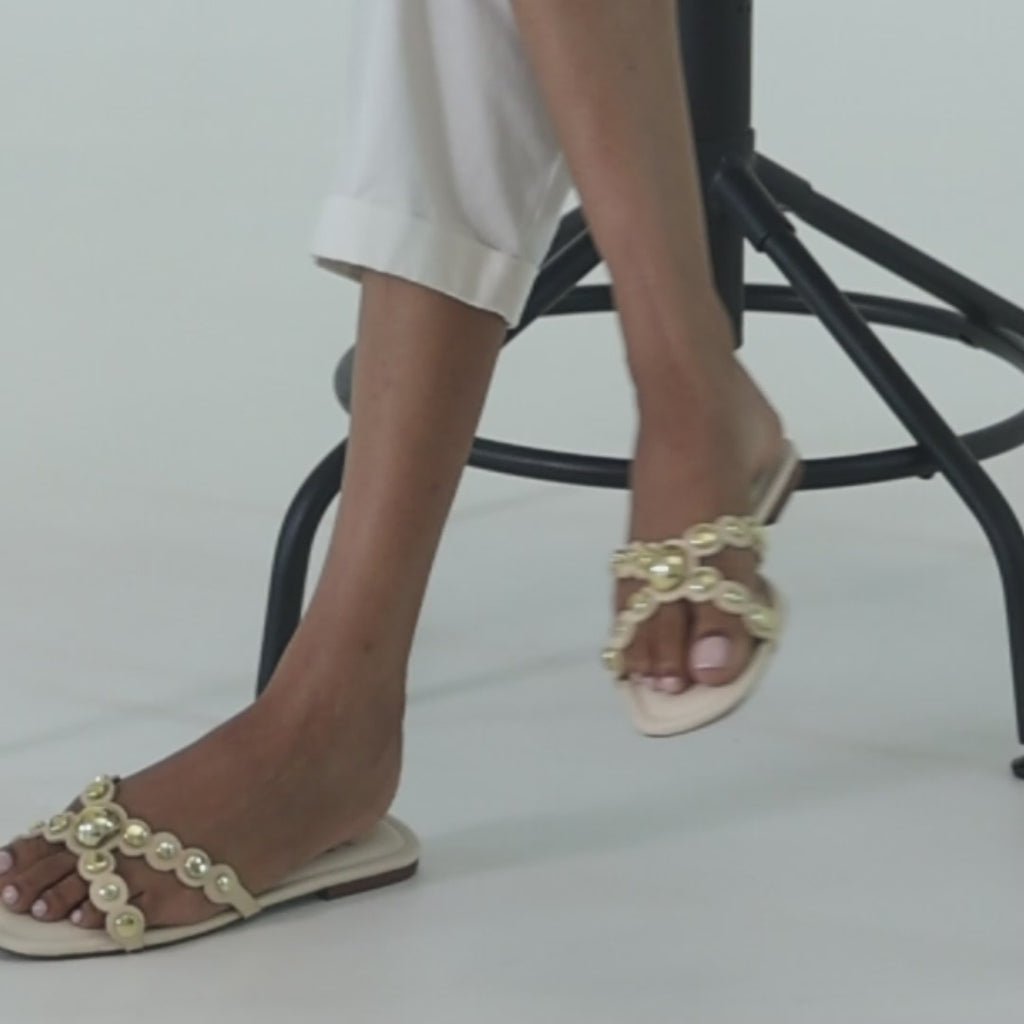 Gold Dome Cream Flat
