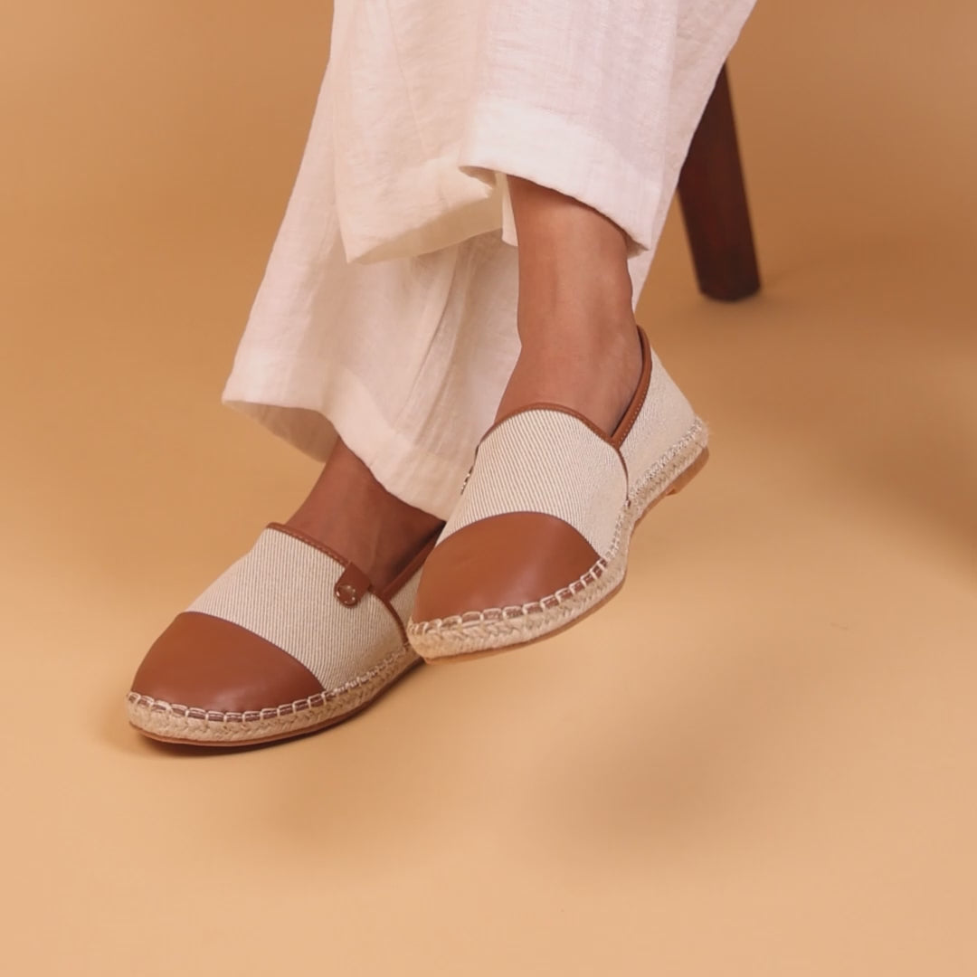 Canvas Tan Espadrille