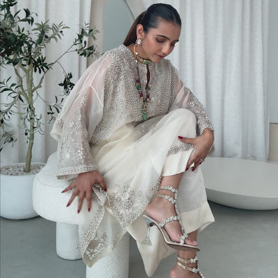 Floral Ankle Strap Heel