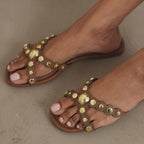 Gold Dome Tan Flat