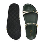 Rivet Canvas Olive Slider