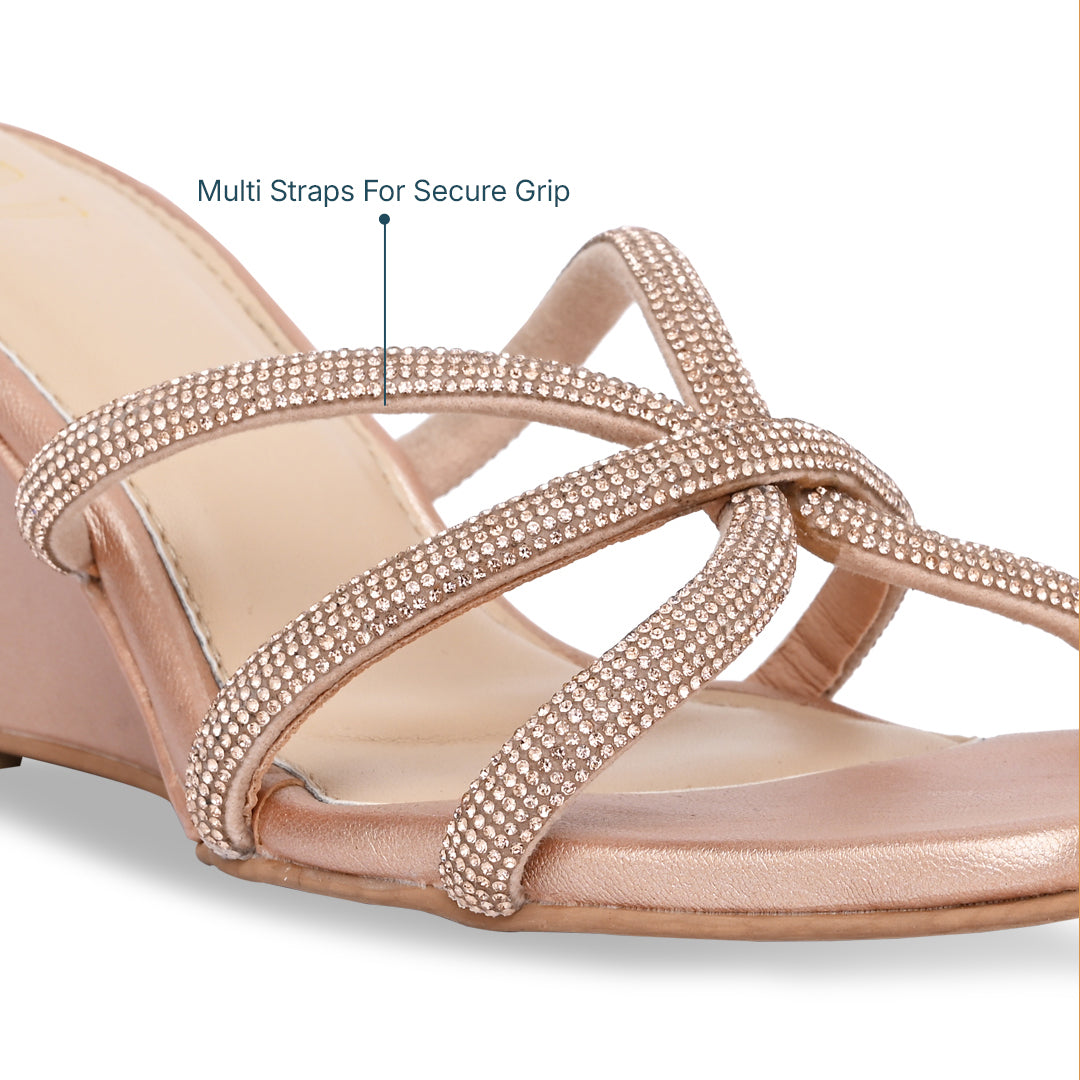 Shimmer Entagled Wedge