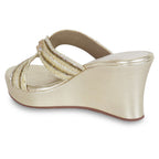 Lustre Gold Wedge