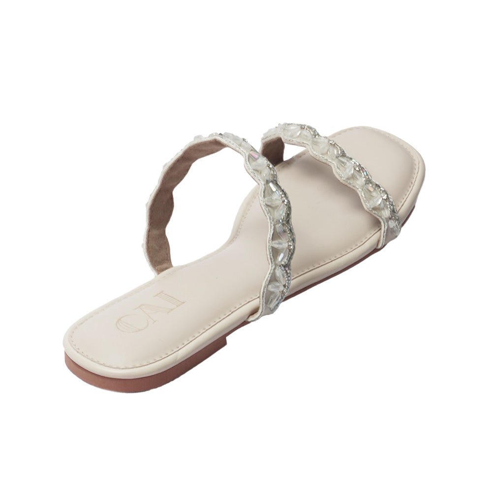 Sonnet Flats - Cream