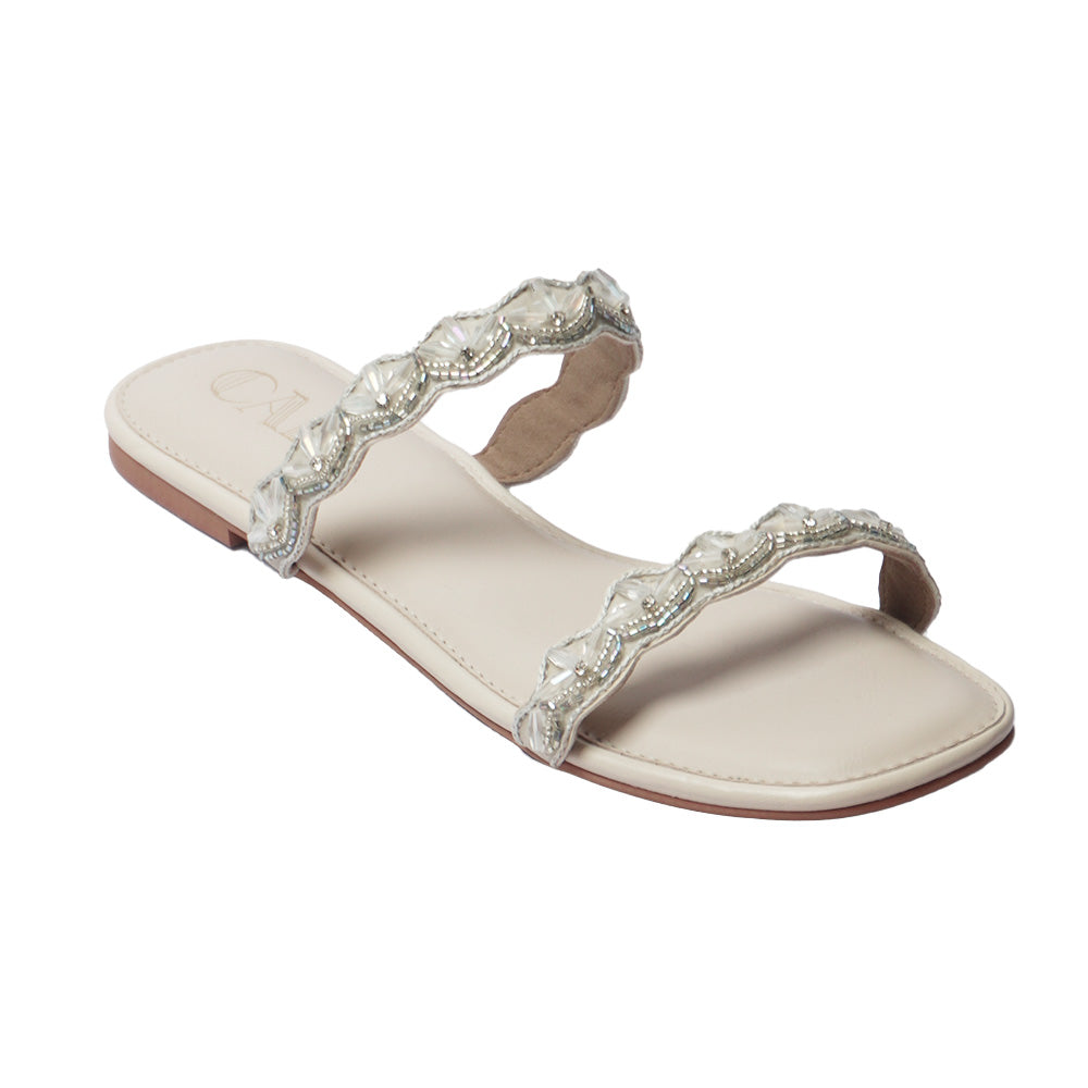 Sonnet Flats - Cream