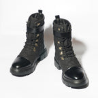 High Top Quilted Boots