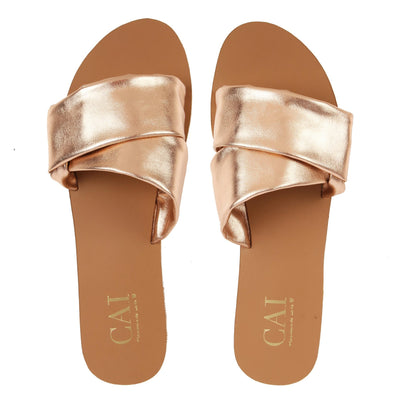 rose gold sandals cai store