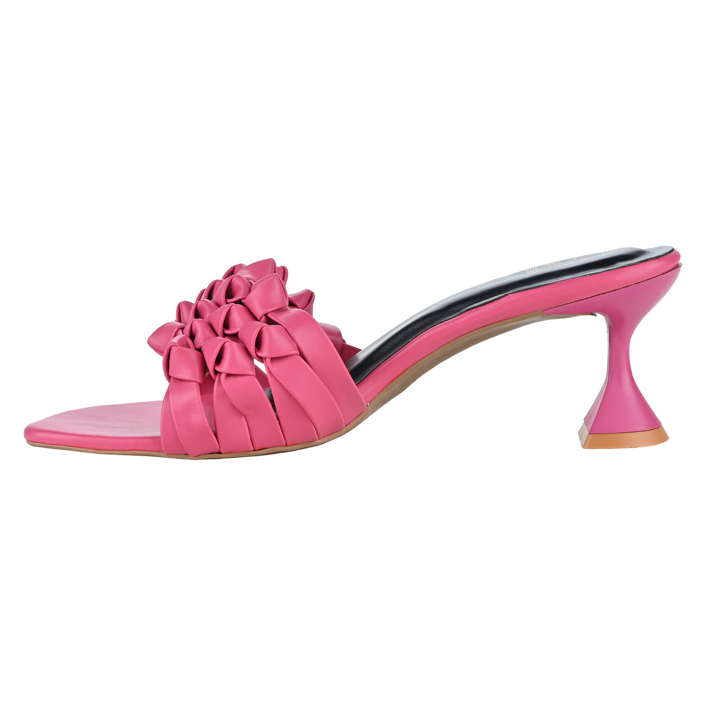 Buy Dark Pink Spiked Heels in India