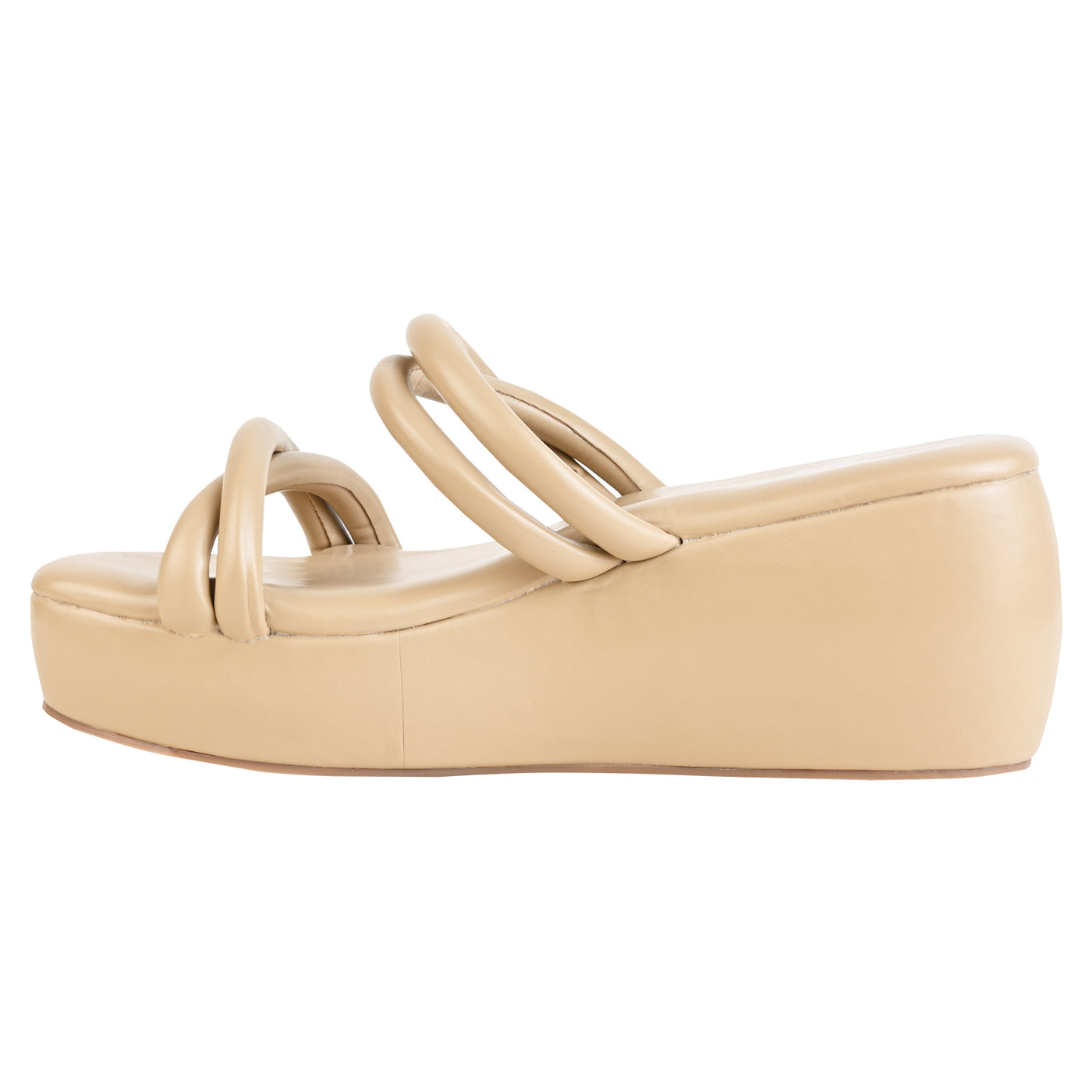 Cushy Strapped Wedges In India