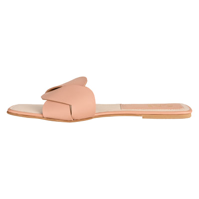 Buy Pink Twisted Flats Online