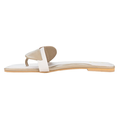 Shop Crescent Tan Flats in India