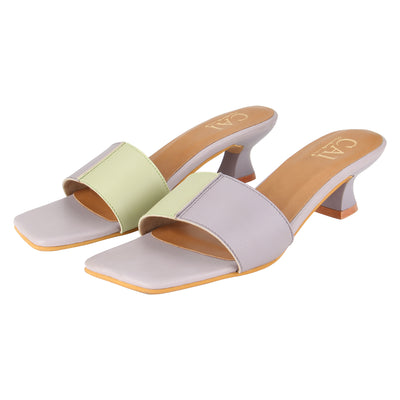 Two Tone Lilac Heels