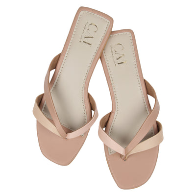 Sundance in Peach Colour Sandals in India