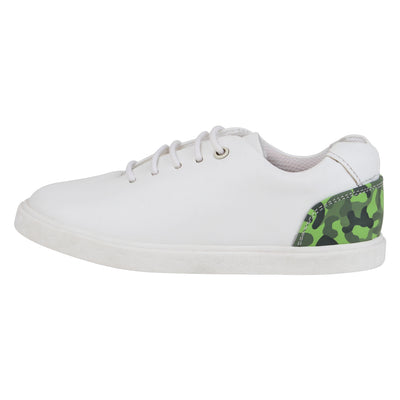 White Camo Shoes for Juniors